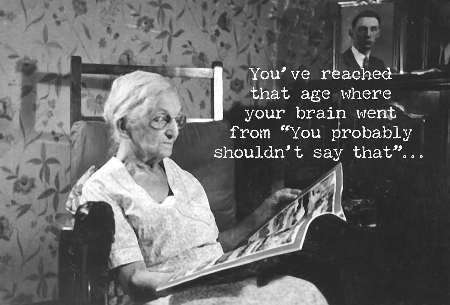 Primitives by Kathy - That Age Greeting Card