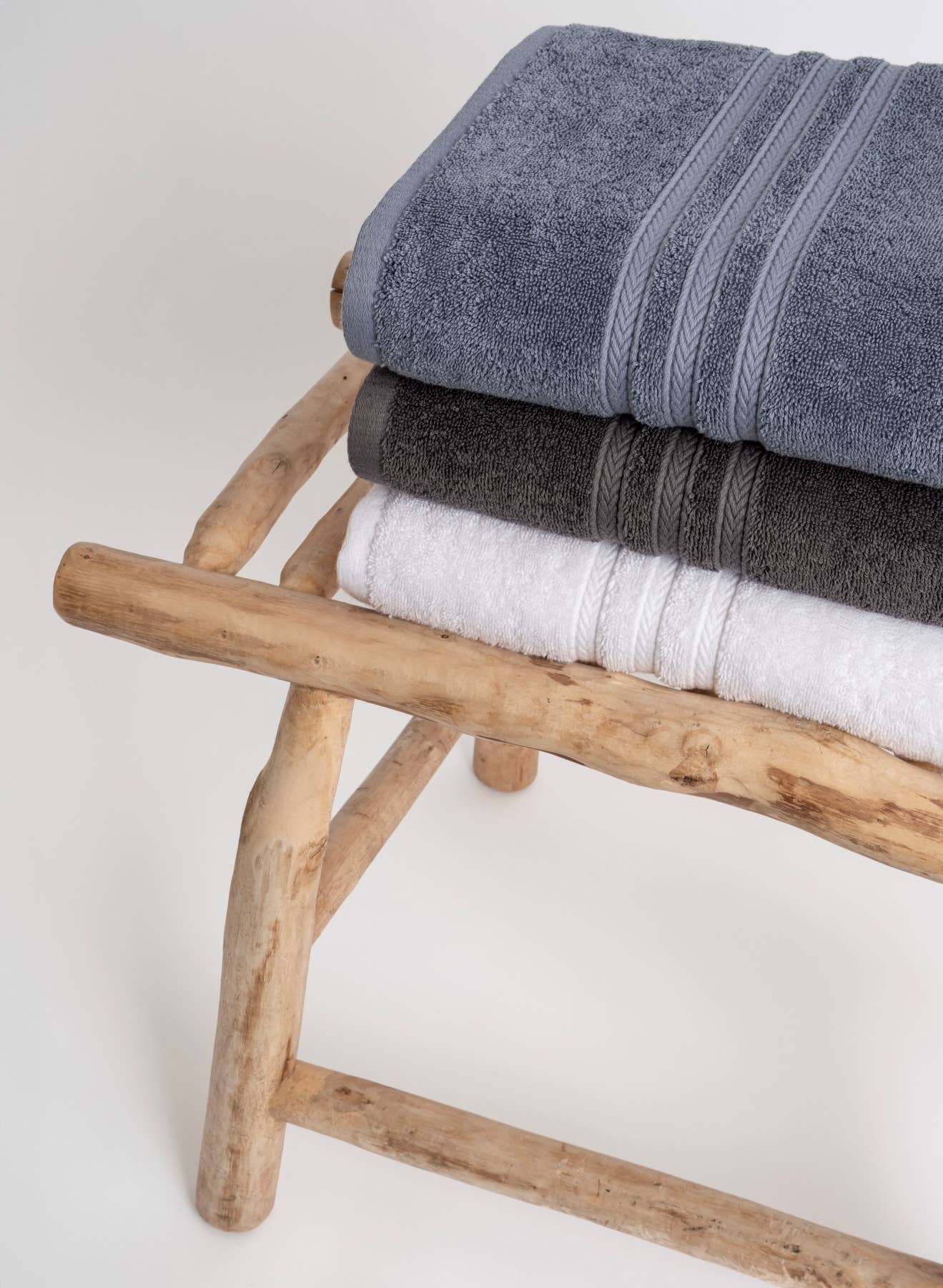 Adaste Home - Ultimate: Stone / 16" x 30" - Hand Towel / 1 Piece