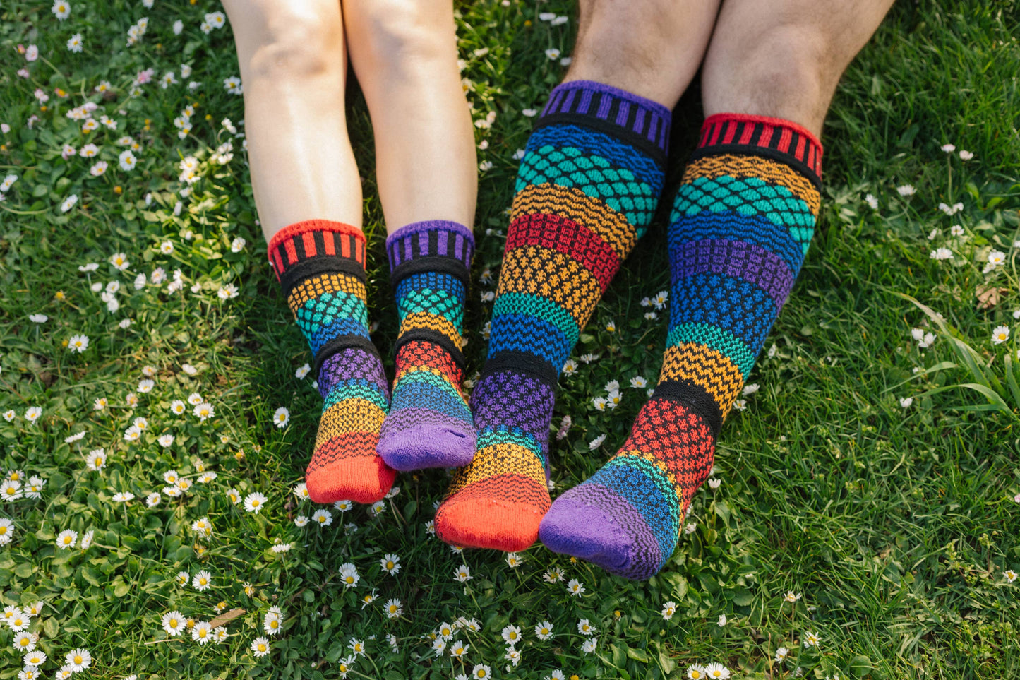Solmate Socks - Gemstone Crew Socks | Eco-Friendly & Made in the USA: Small (Women 6 - 8 / Men 5 - 7)