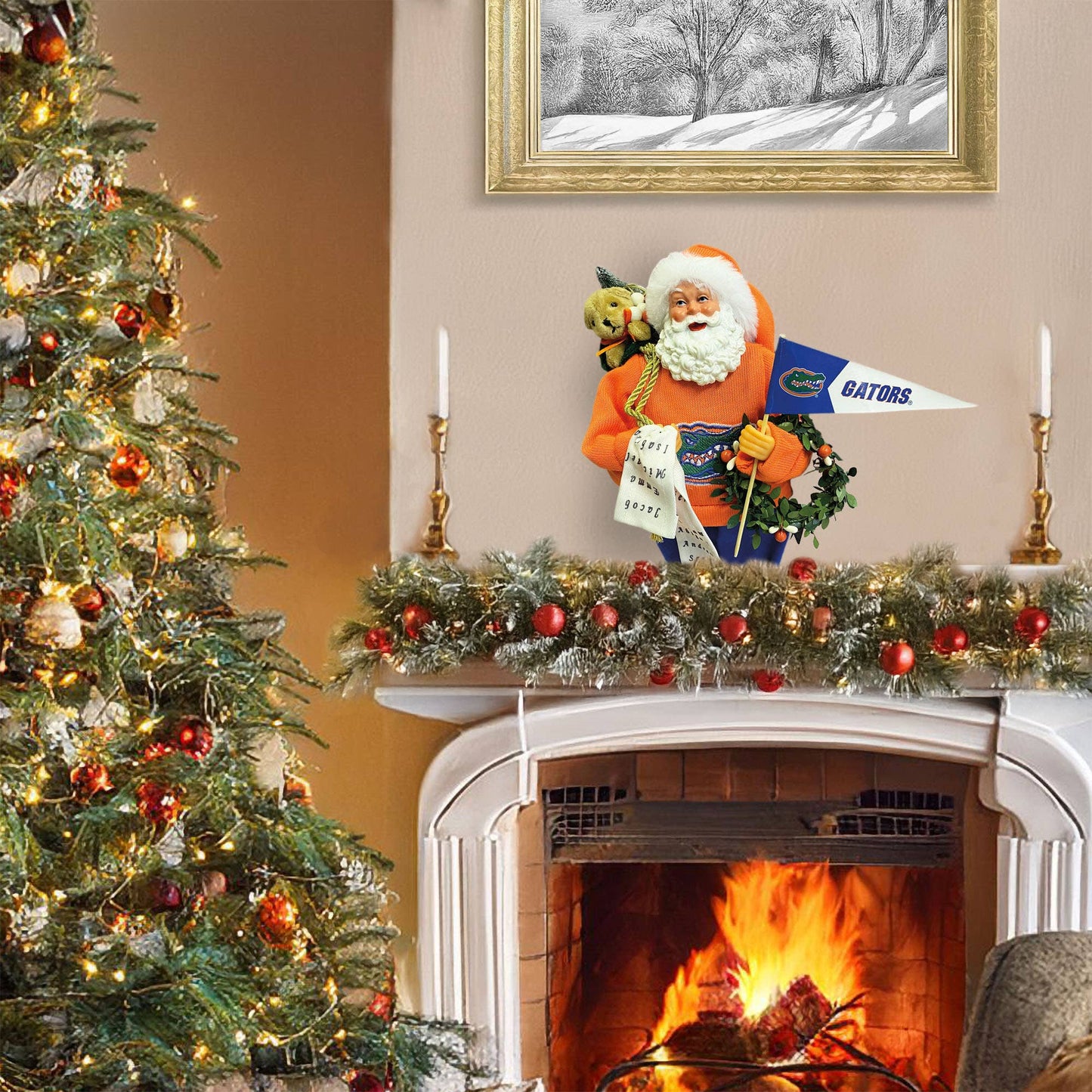 Santa’s Workshop Inc. - 12" Florida Proud Santa