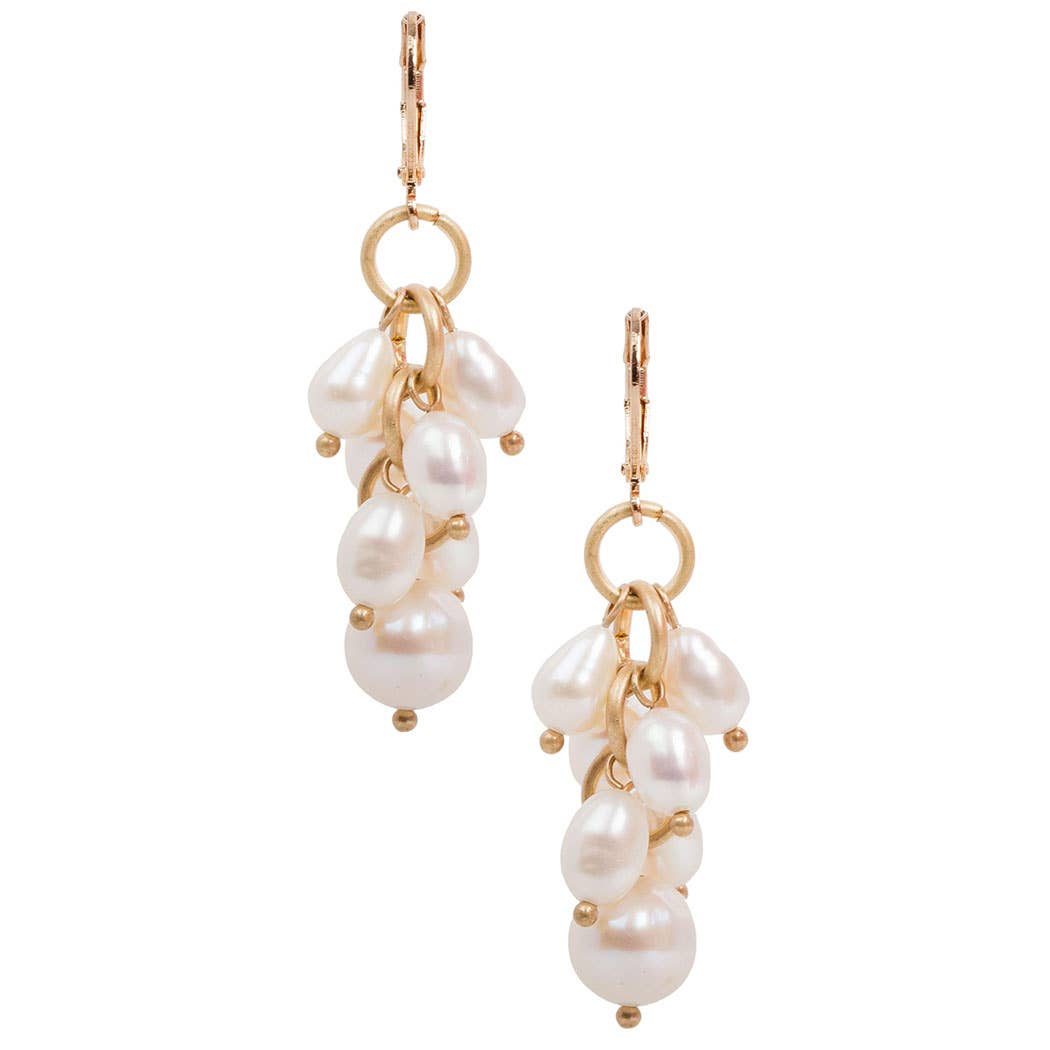 SAACHI - Vineyard Pearl Earring