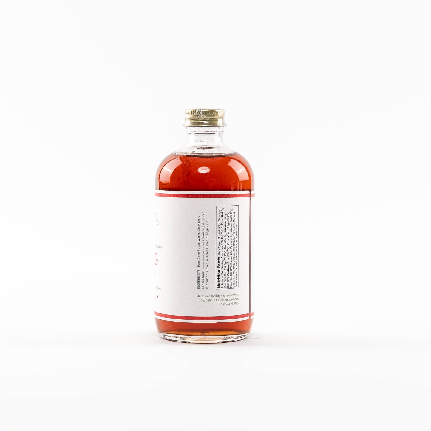 Wood Stove Kitchen - Mulling Syrup, 8 fl oz - for Mulled Wine, Cider, Baking, Coc