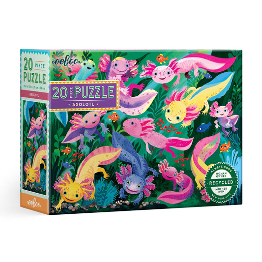 eeBoo - Axolotl 20 Piece Puzzle