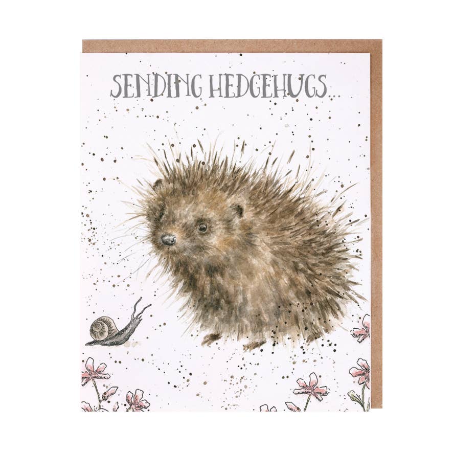 Wrendale Designs - Hedgehugs Hedgehugs Congratulations Card High-Quality