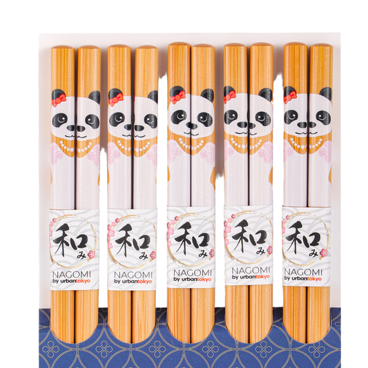 Urban Tokyo - 5 Piece Chopsticks Set Panda (20/200)