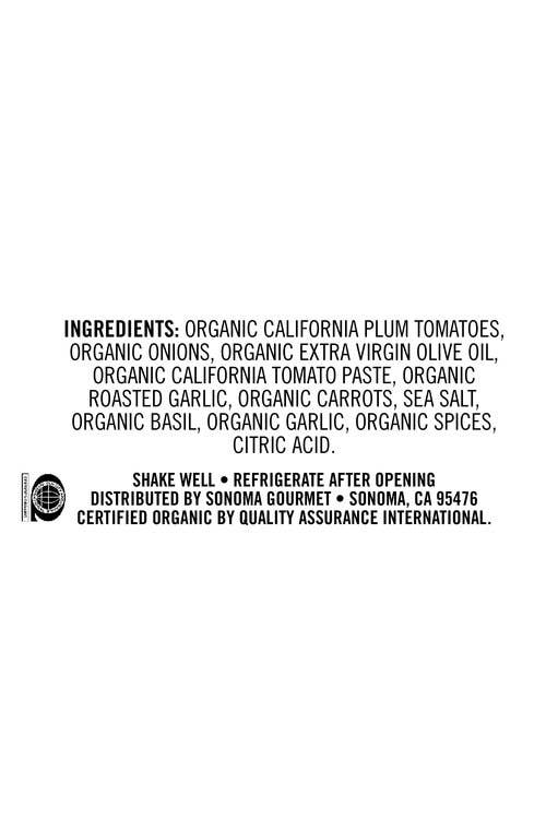 Sonoma Gourmet - Roasted Garlic Pasta Sauce: 25 oz