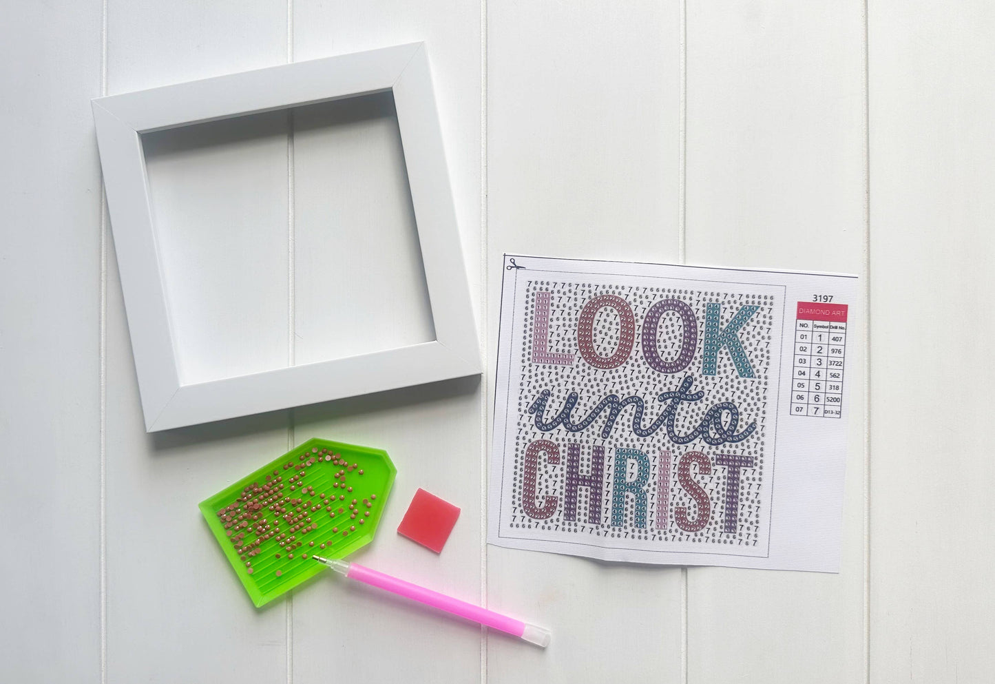 Addison Lane Designs Inc. - Look unto Christ Diamond Art Kit