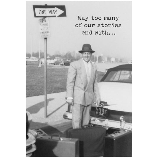 Primitives by Kathy - I Miss You Greeting Card