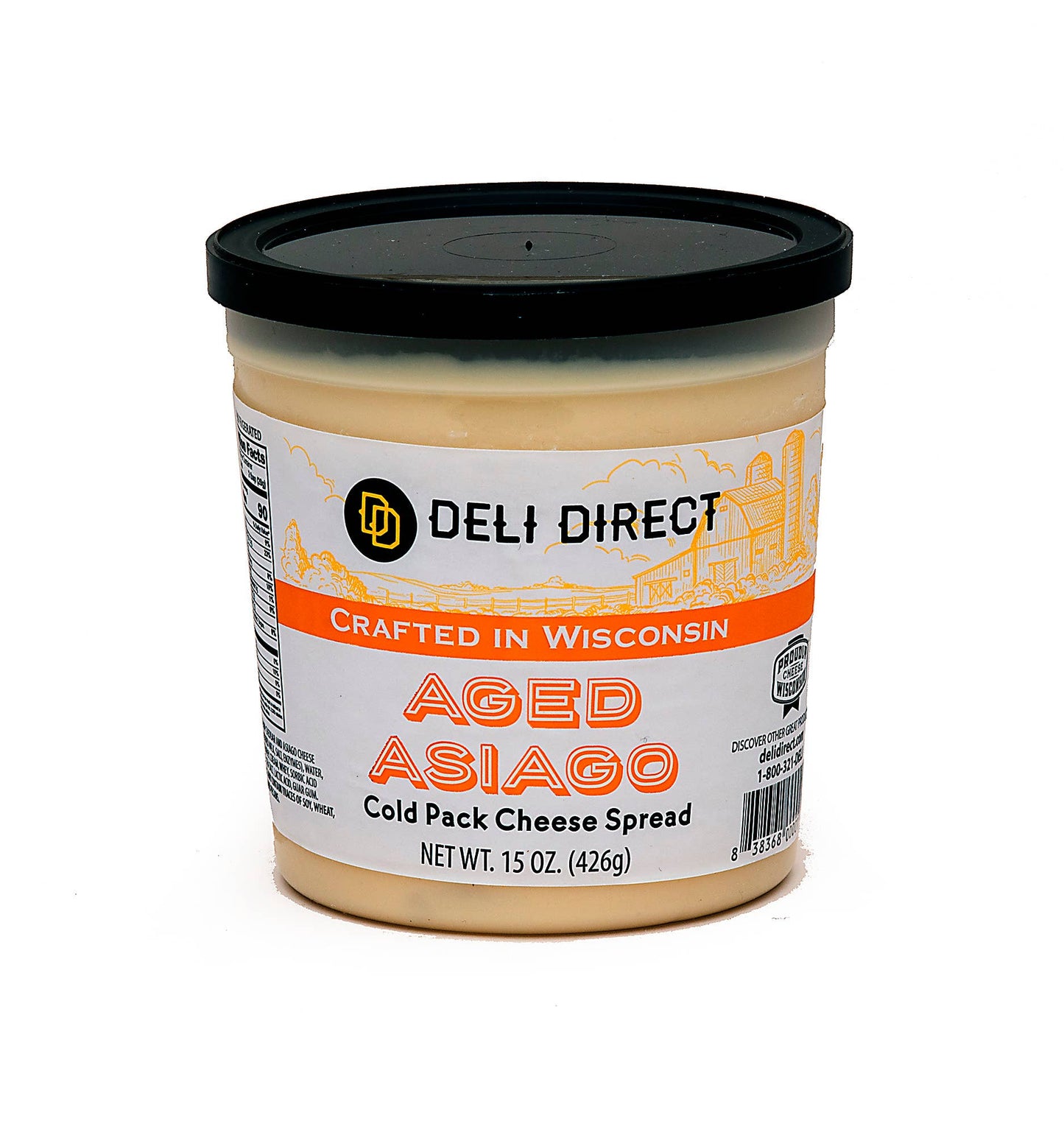 Merchandise Unlimited - Wisconsin Cold Cheese Spread 15oz: Tavern Cheddar