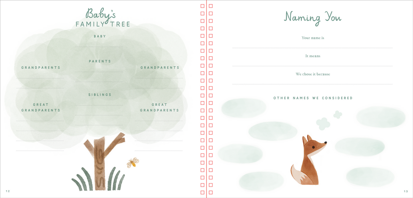 Peter Pauper Press - Baby's First Years - A Baby's Book and Keepsake Photo Album