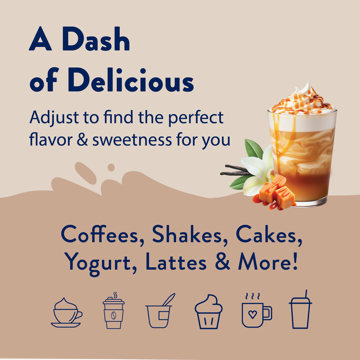 Jordan's Skinny Mixes - Sugar Free Vanilla Caramel Creme Syrup