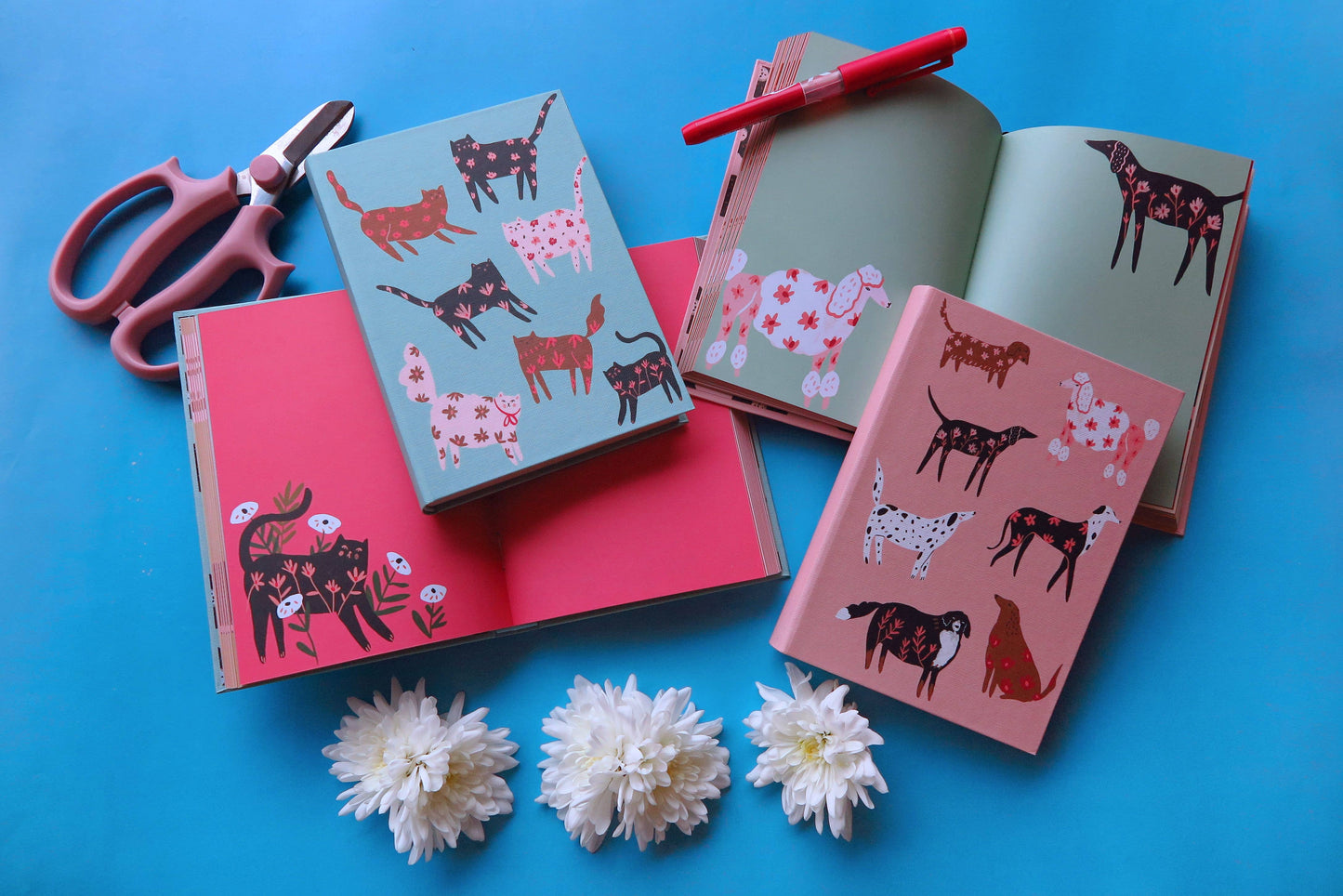 Roger La Borde - Cinnamon Cats Illustrated journal  - AS 051