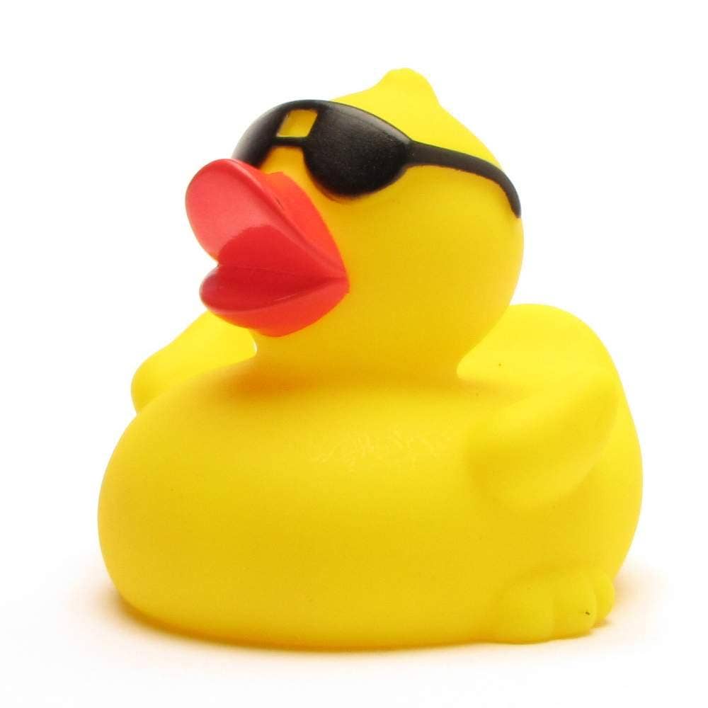 Duckshop - Rubber duck with sunglasses - rubber duck