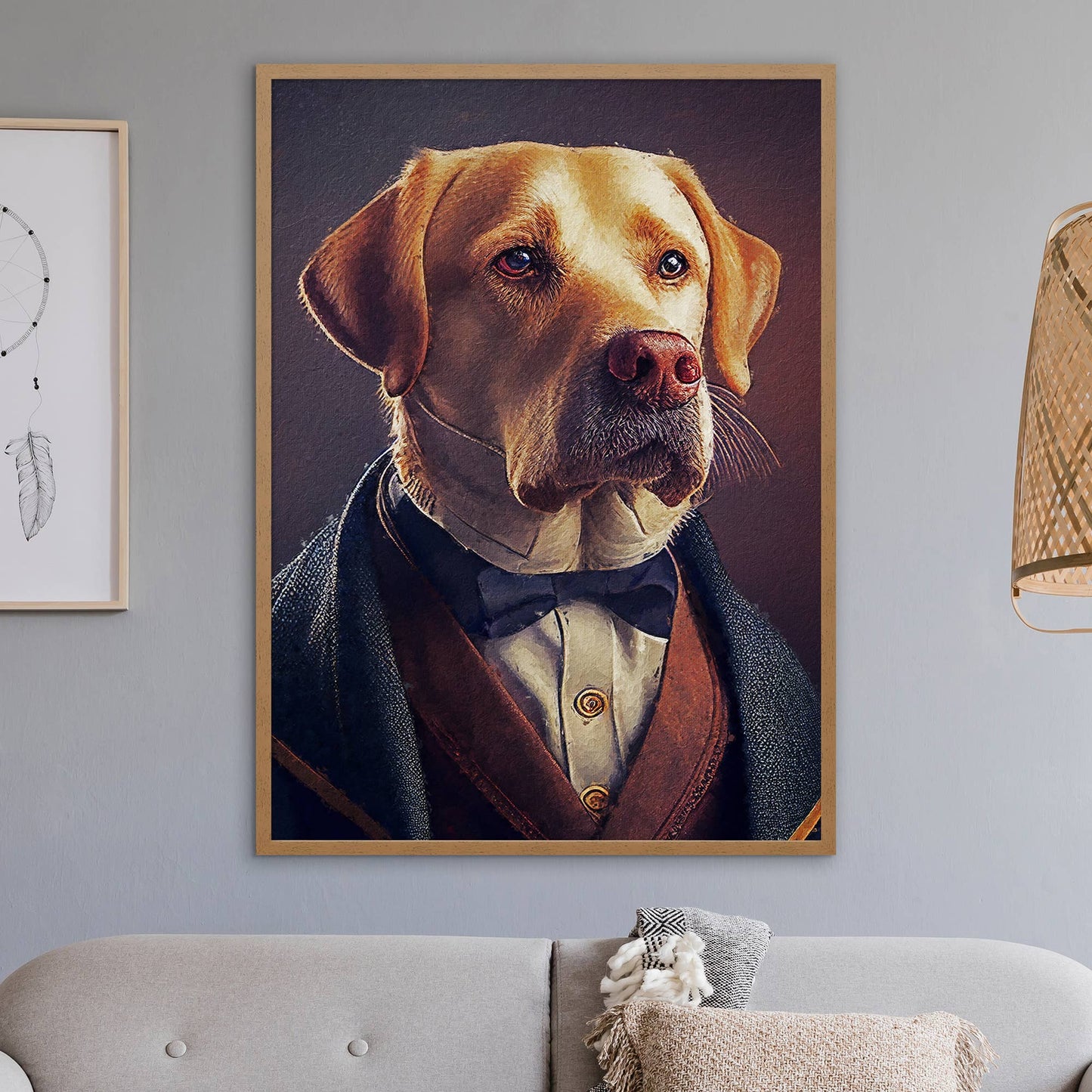 Ink & Drop - Labrador Renaissance Portrait: 11 ¾ x 15 ¾ in | 30x40 cm / Matte