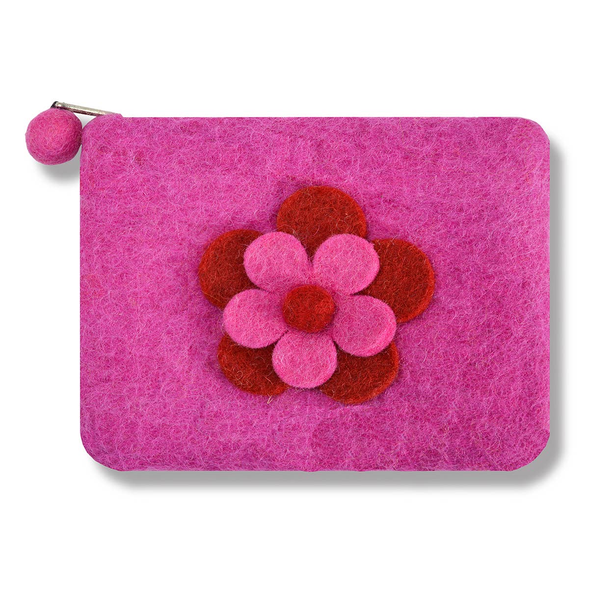 BNB Crafts Inc. - Two Layer Flower Coin Purses: Pink