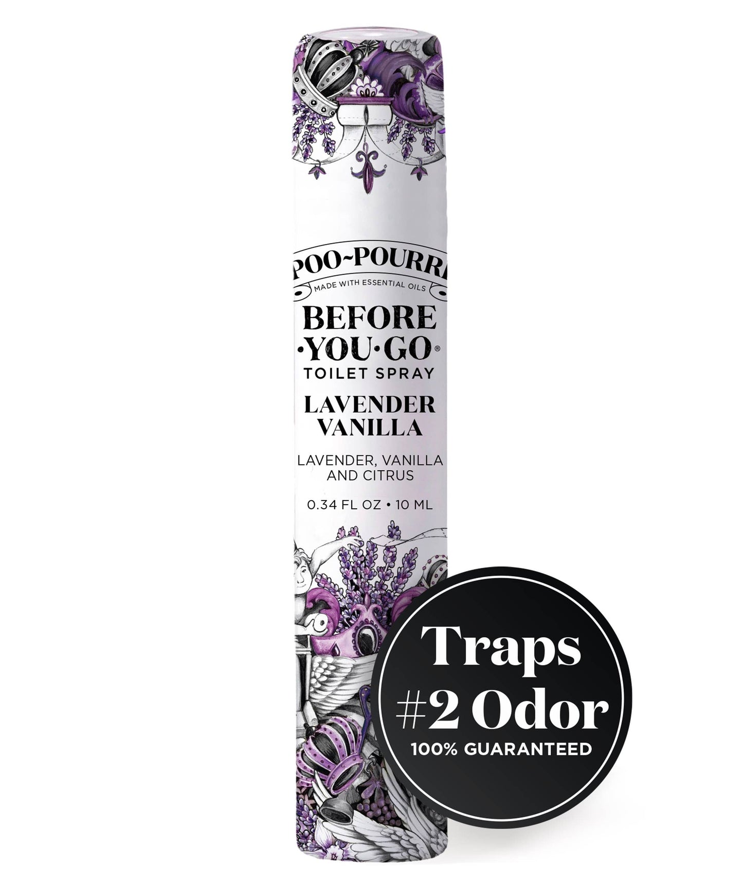 ~Pourri - Poo~Pourri Lavender Vanilla 10mL Travel Size