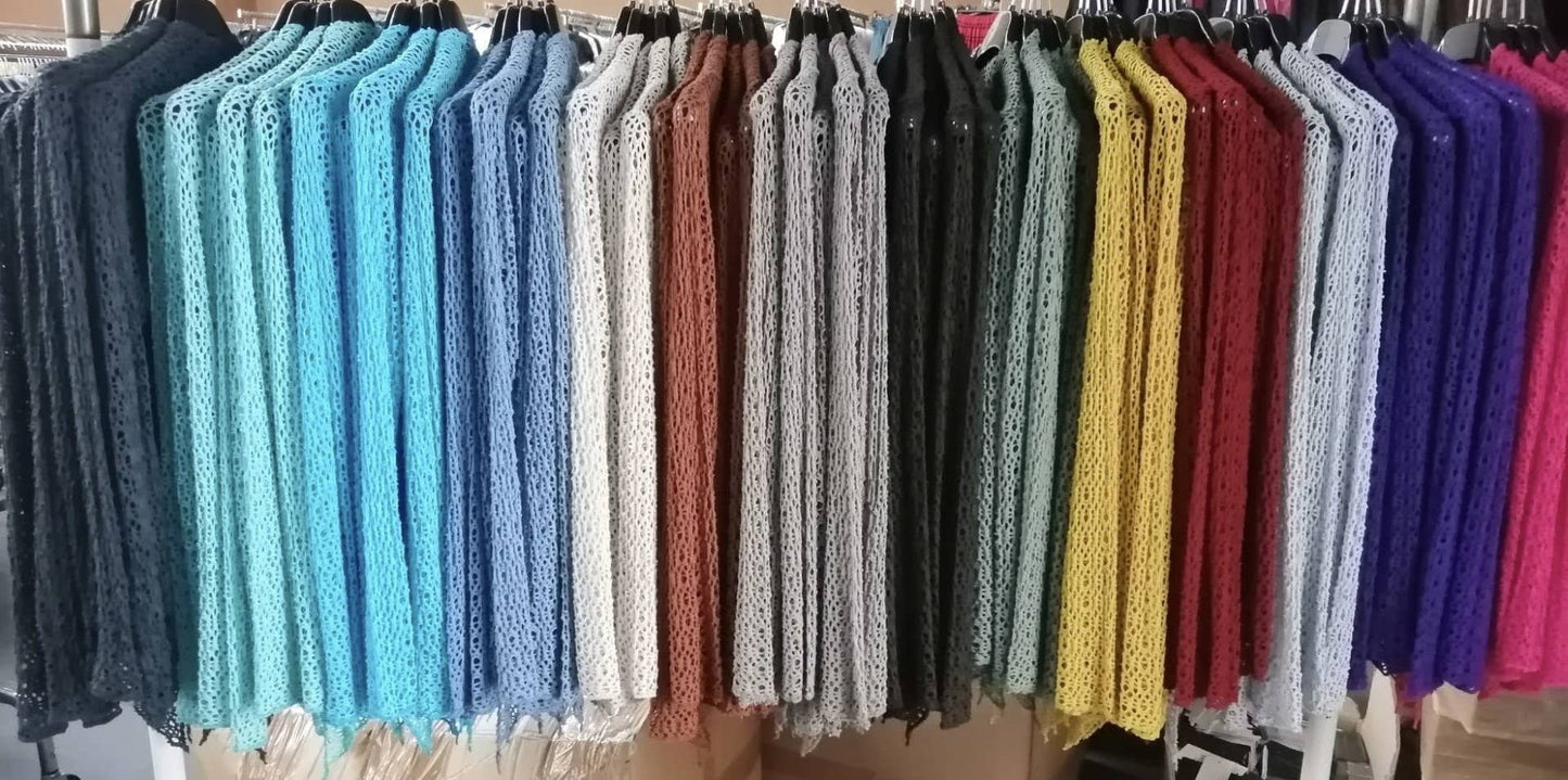 Dance in Paris - Short Soft Stretchy Rayon Laser Cut Cardigan: Ruby Red / S/M