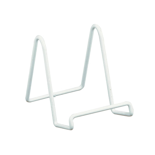 Tripar International - Smooth Wire Stands: White Vinyl / 6"