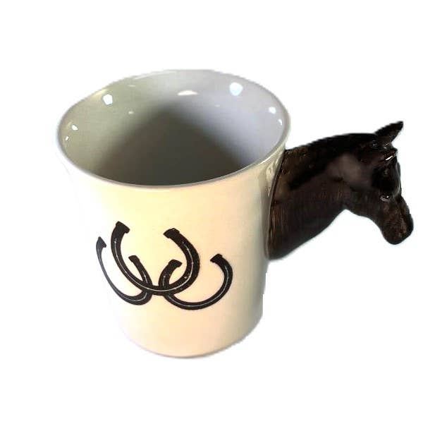 Sea Island Imports, Inc. - Mug, Horse Black