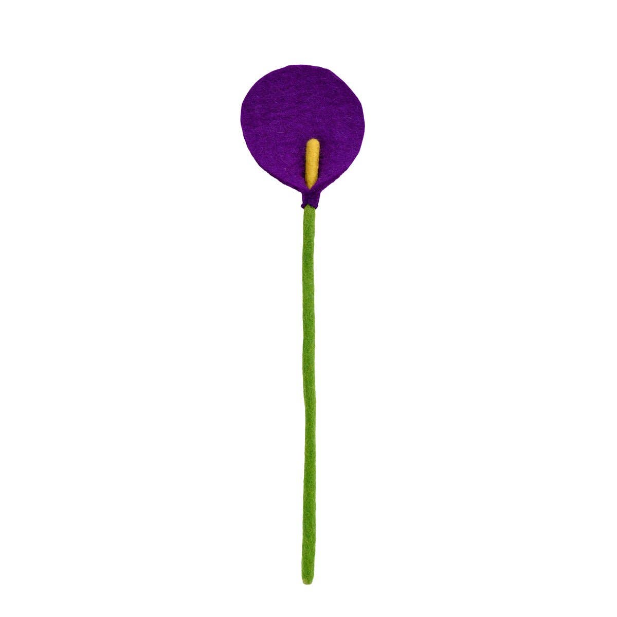 BNB Crafts Inc. - Felt Calla Lilly Flowers: Light Turquoise