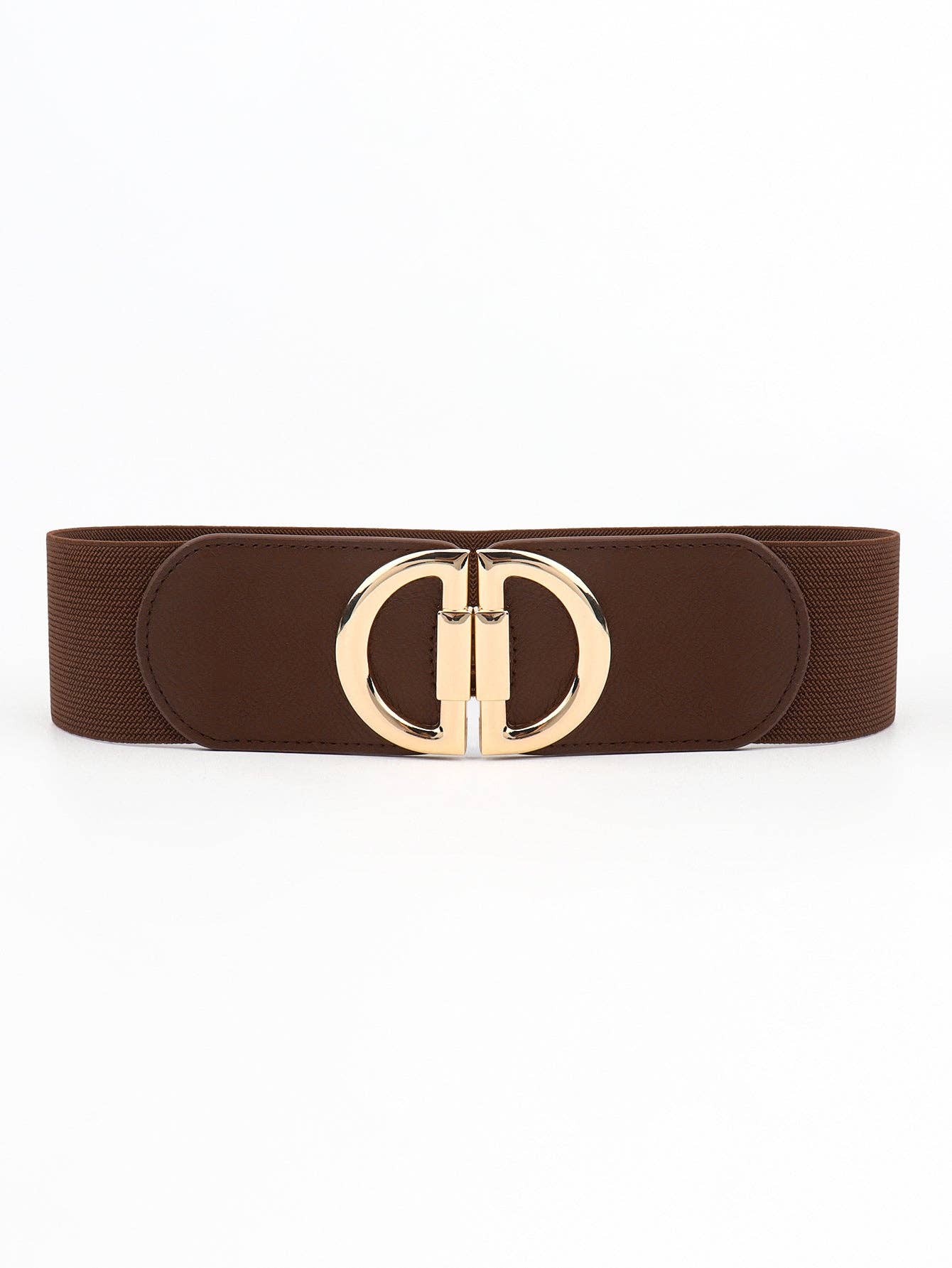 Kustom Kreations Goods - D Buckle Elastic Belt: Black / One Size