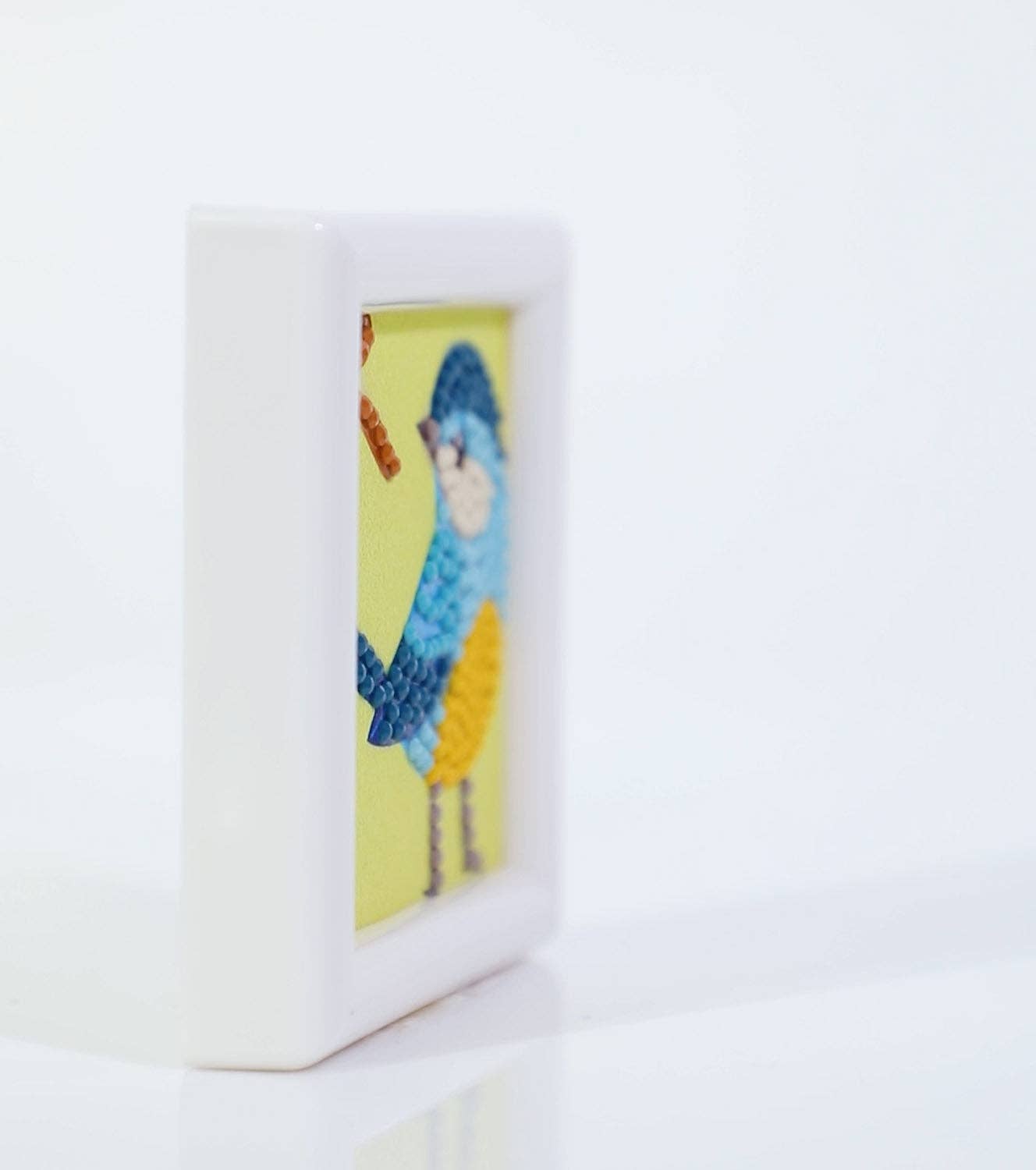 DIAMOND DOTZ® - Diamond Dotz Tweet with Frame - 3.0" x 3.0"