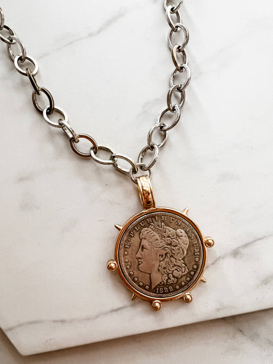 Grace Girl Beads - Artifact Necklace: Morgan