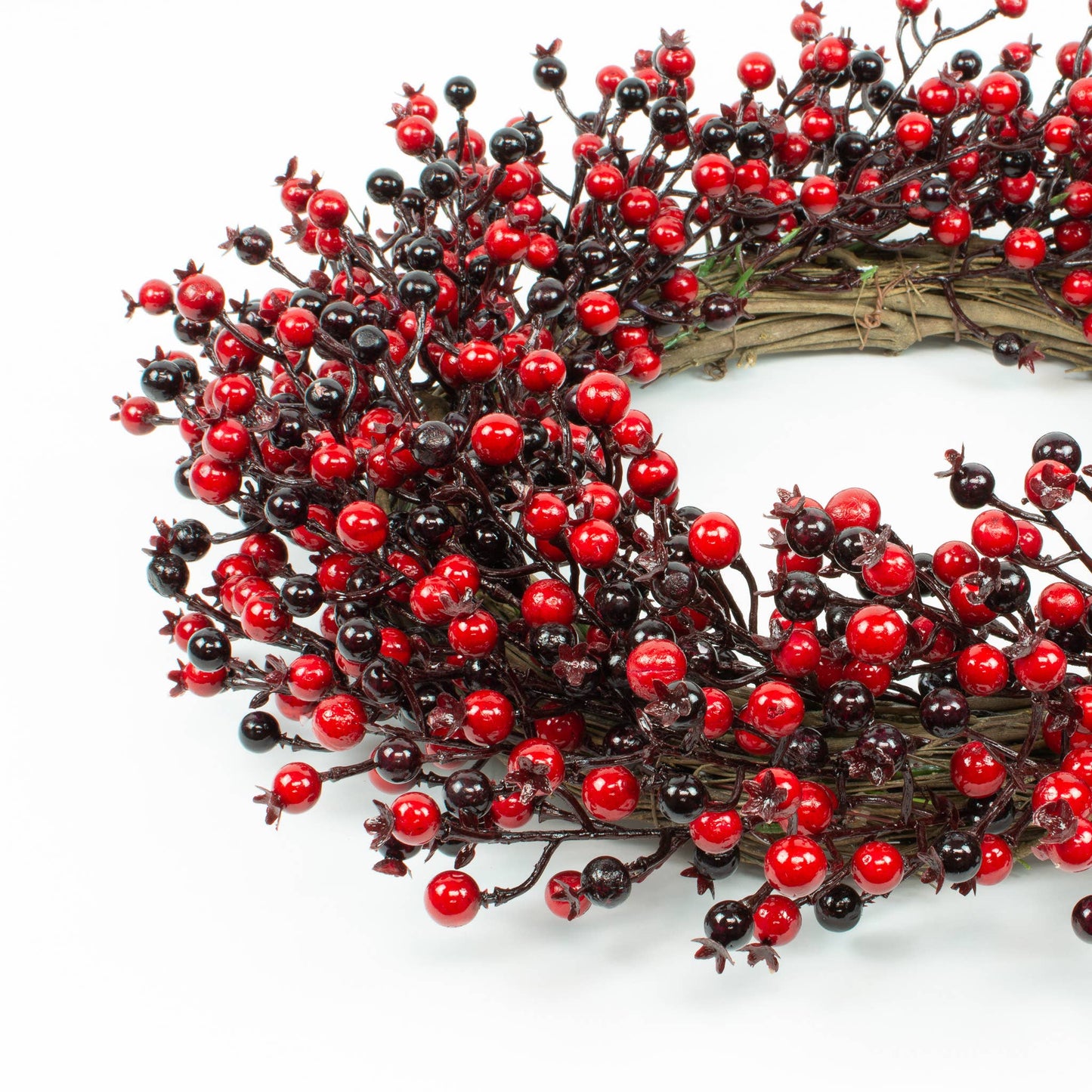 Mills Floral Company - Red Berry Wreath - 20 Inch