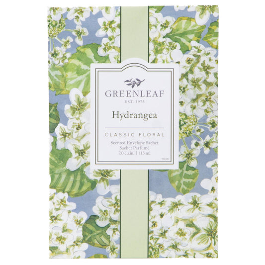 Greenleaf Gifts - Hydrangea Large Sachet 18 Pack