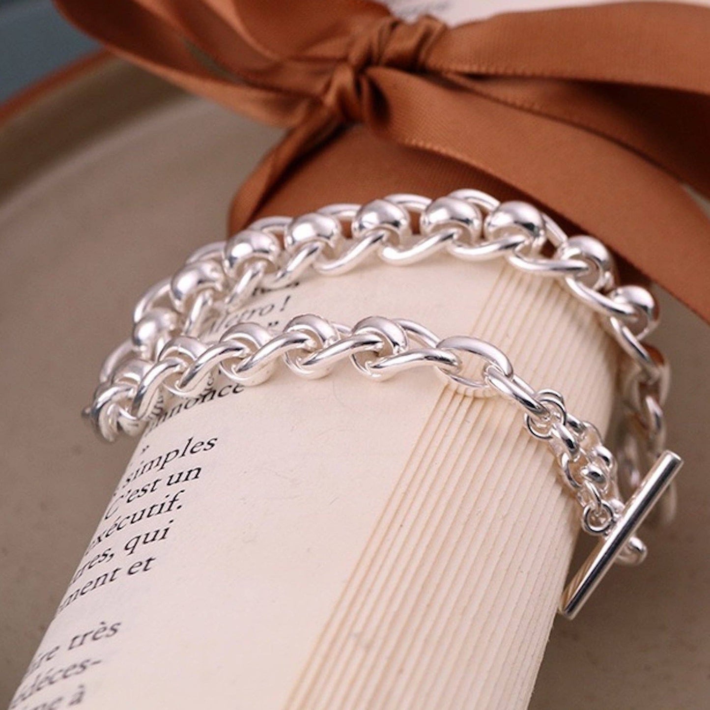 Cici’De Jewelry Amsterdam - Essential Chunky chain sterling silver bold look link bracelet