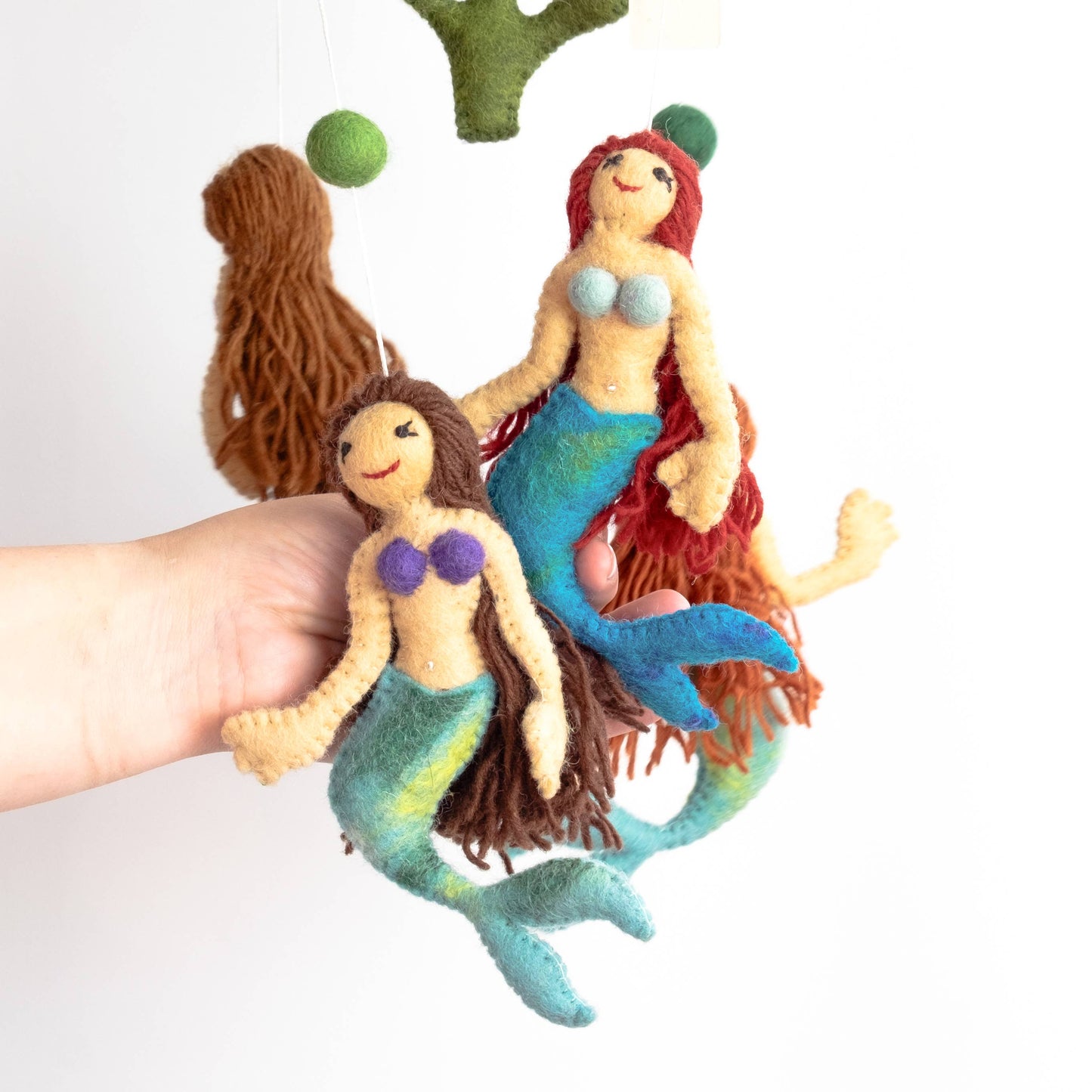 The Winding Road - Baby Mobile - Mermaid Under the Sea - Nursery Decor