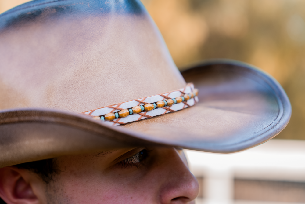 Peter Grimm - Antelope Faux Leather Artisan Band Hat