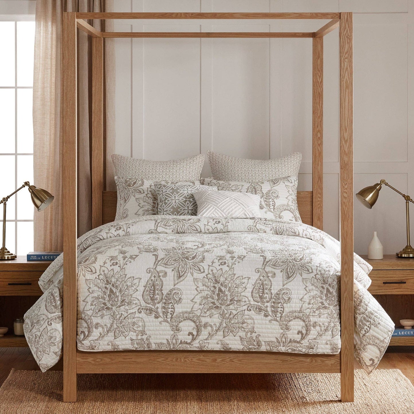 Levtex Home - Bennett Quilt Set: Blue / King/Cal King