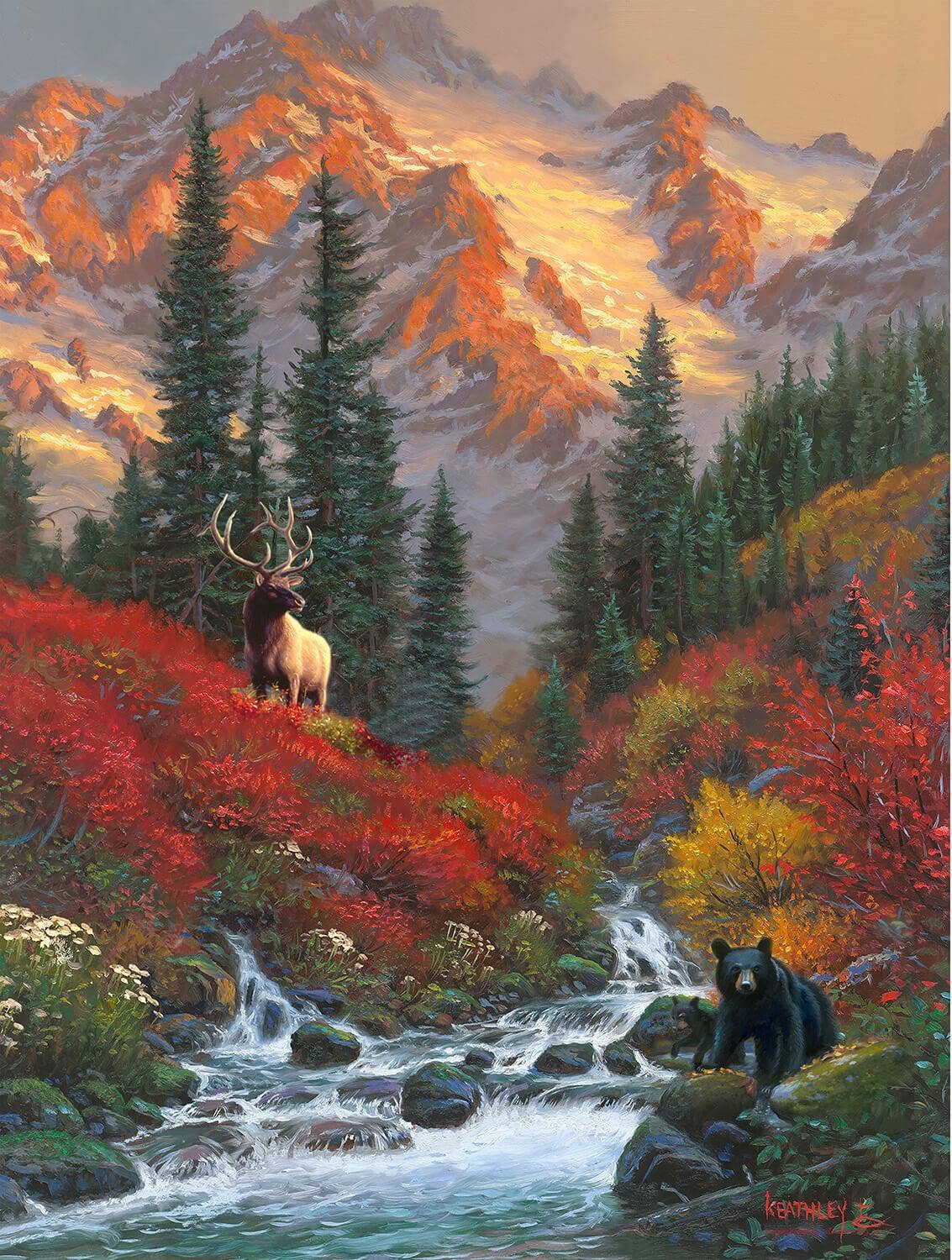SunsOut - 1015 Wild Encounter 500 pc Puzzle
