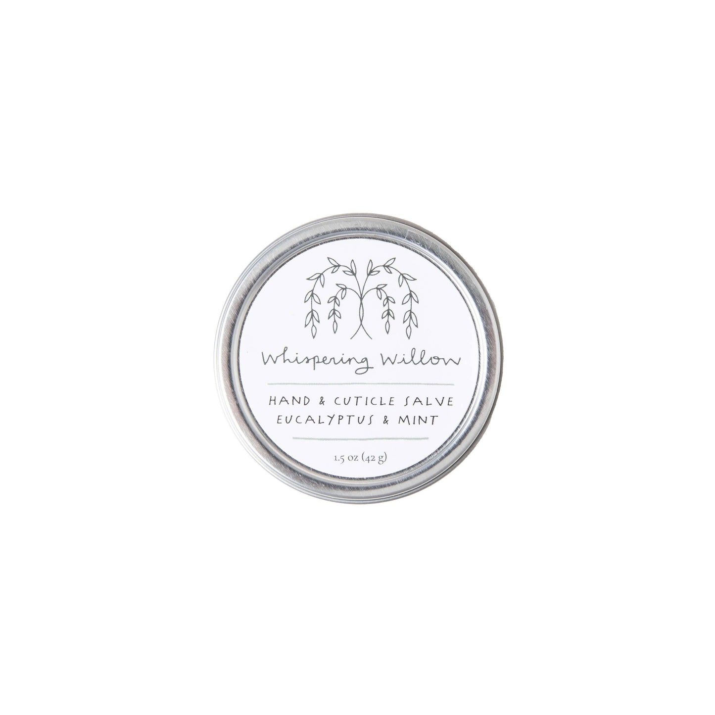 Whispering Willow - Hand & Cuticle Salve - Eucalyptus & Mint