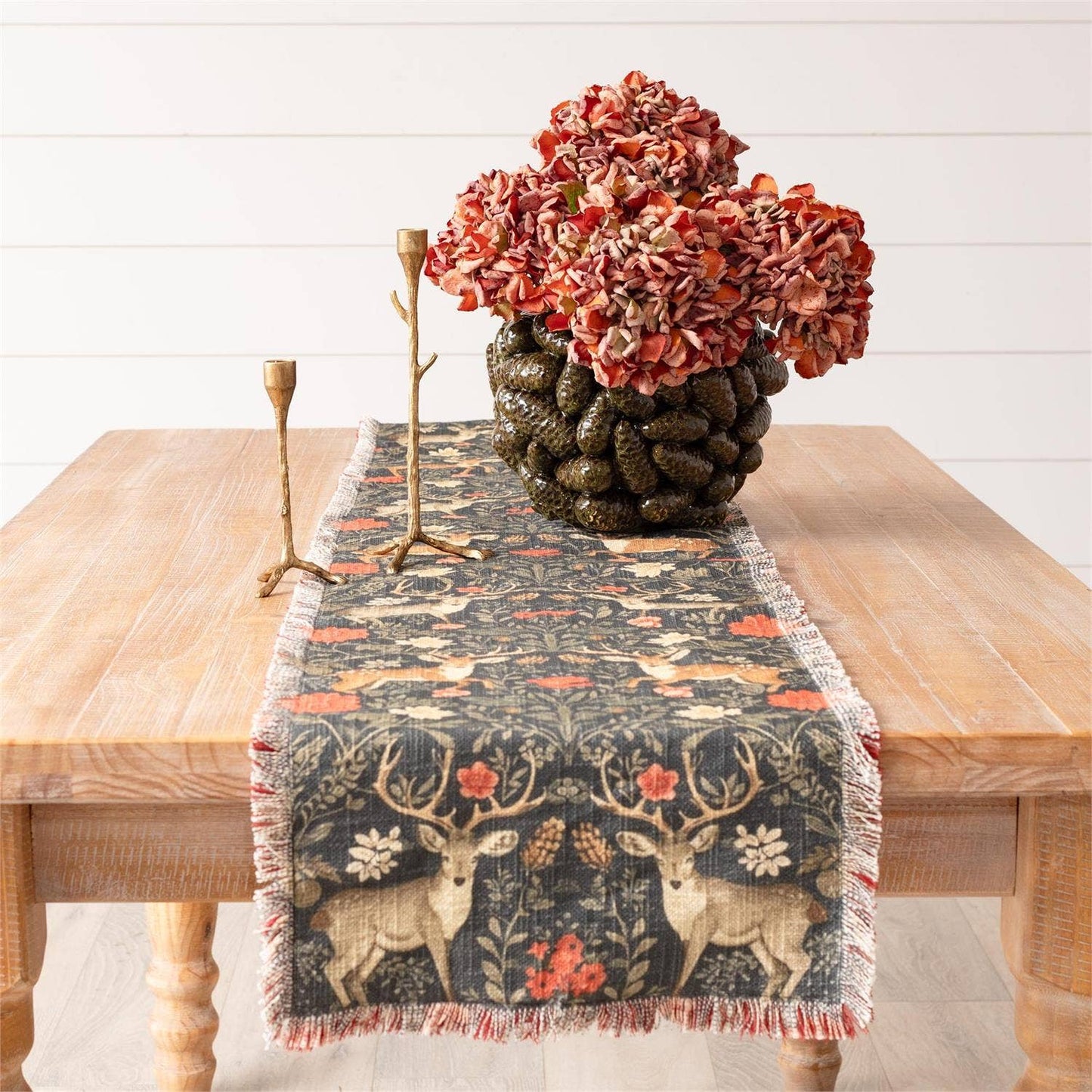 Audrey's Home & Gift - Table Runner - Balmoral Deer Print (Pk/02)