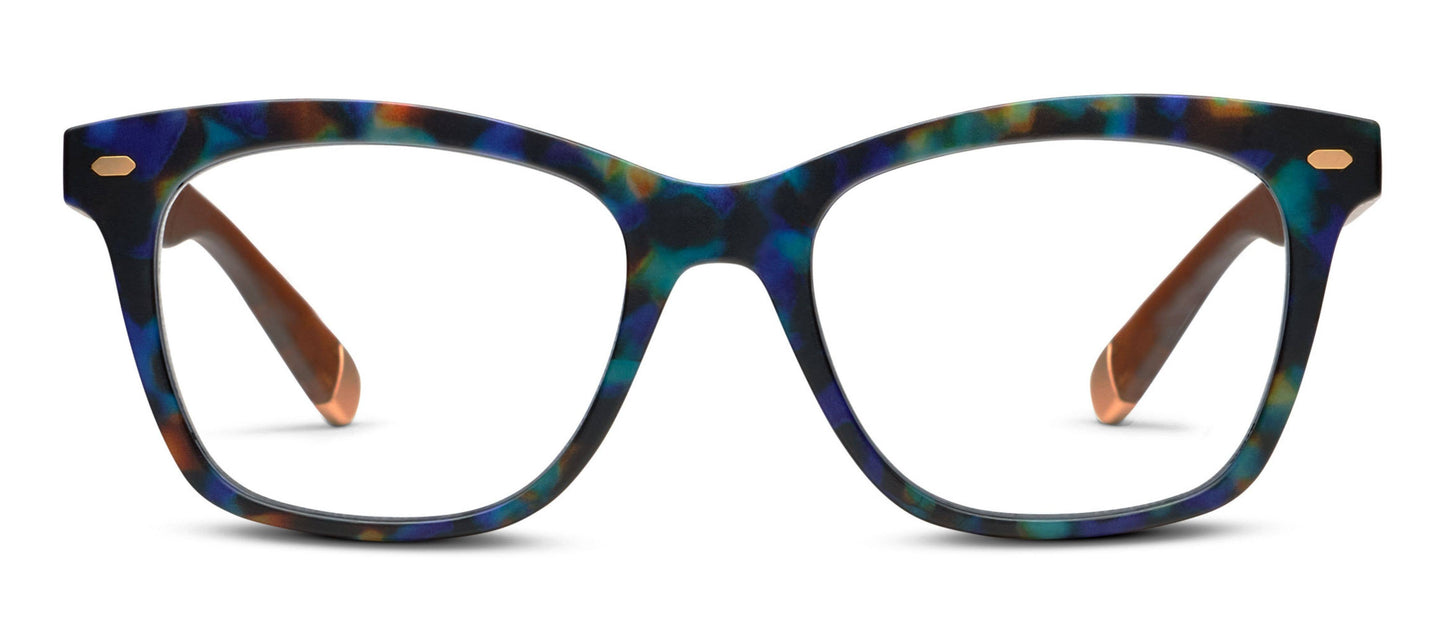 Peepers - Sinclair (Blue Light): Cobalt Tortoise/Brown / Reading / 2.00