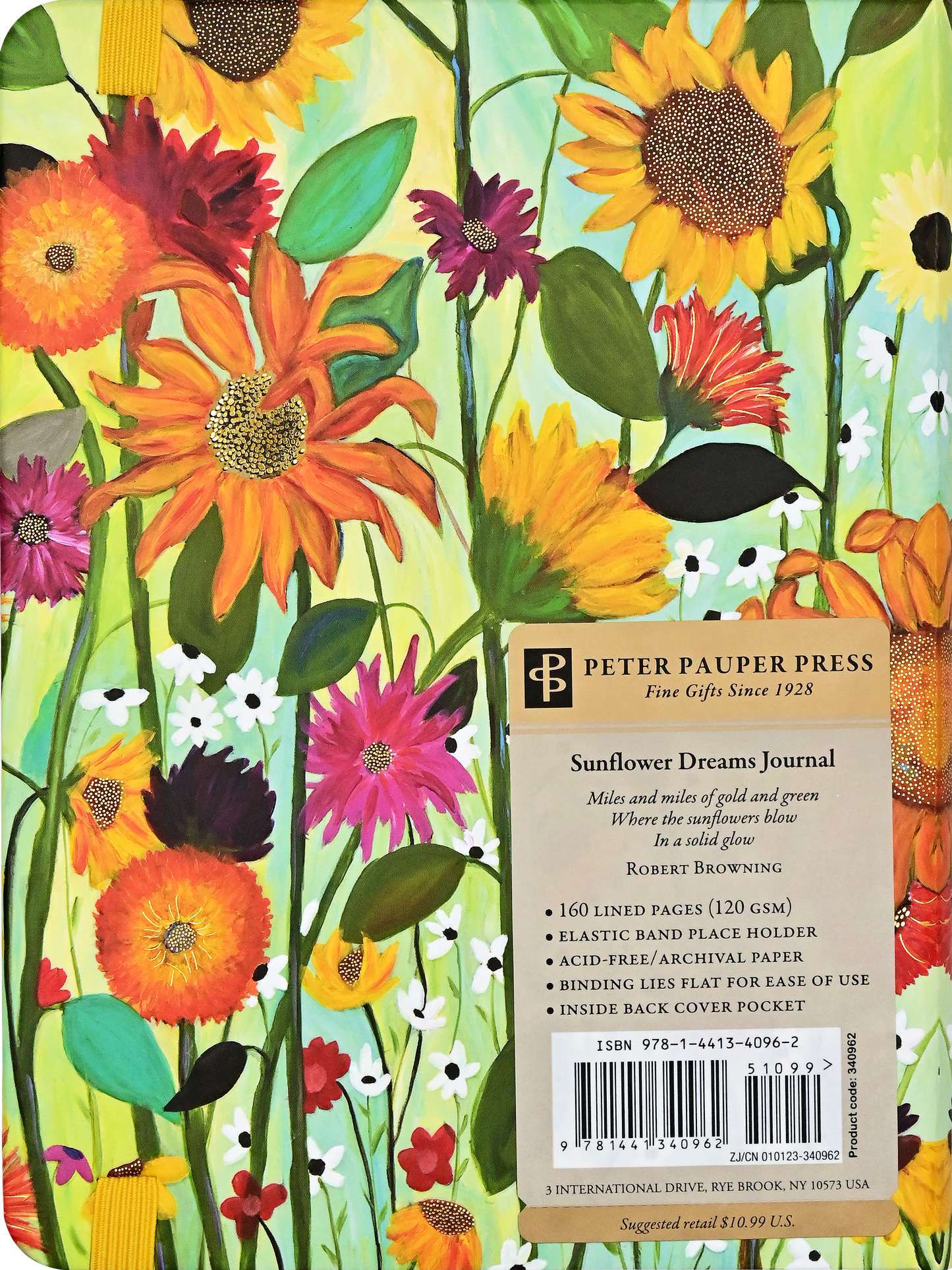 Peter Pauper Press - Sunflower Dreams Journal