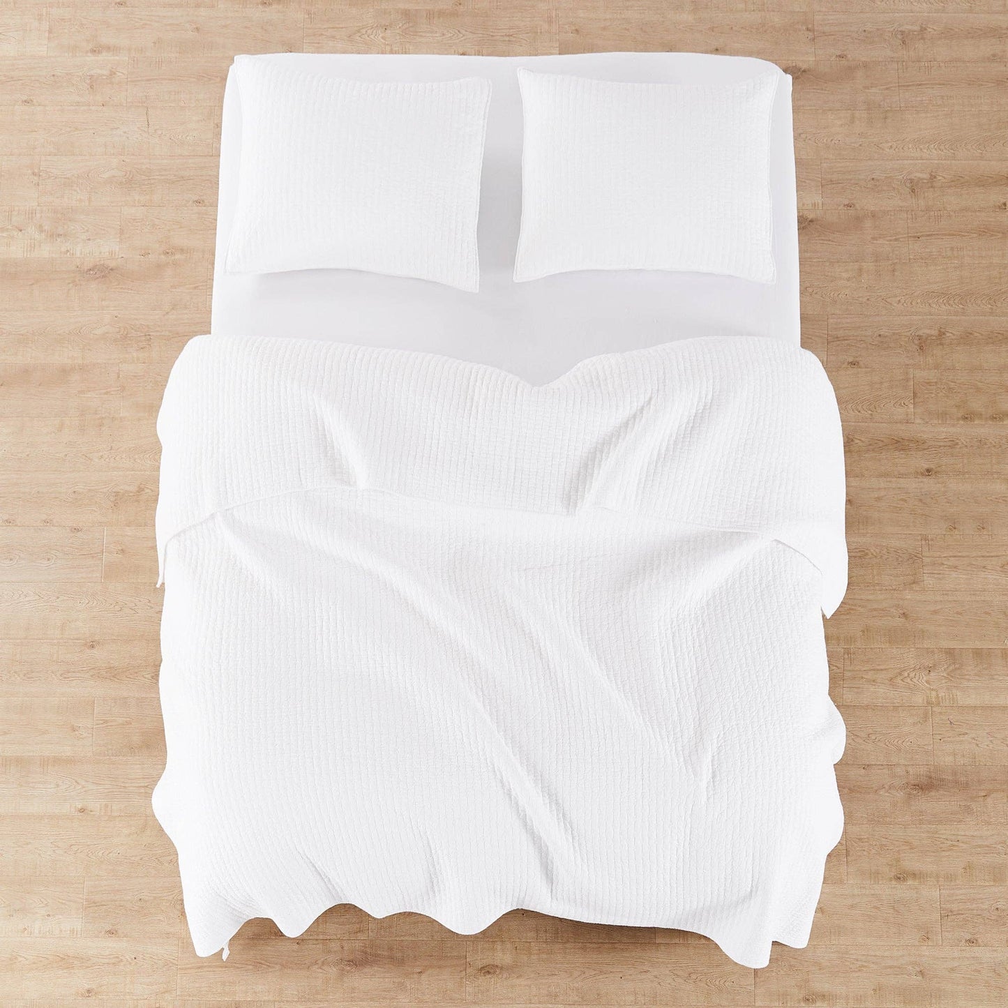 Levtex Home - Cross Stitch Quilt Set: Adobe / King/Cal King