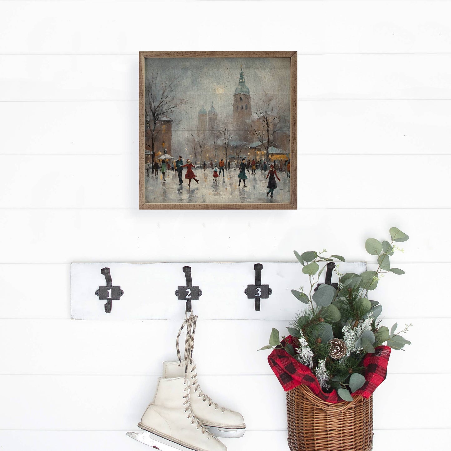 Kendrick Home - Ice Skating Fun: 8 x 8 x 1.5