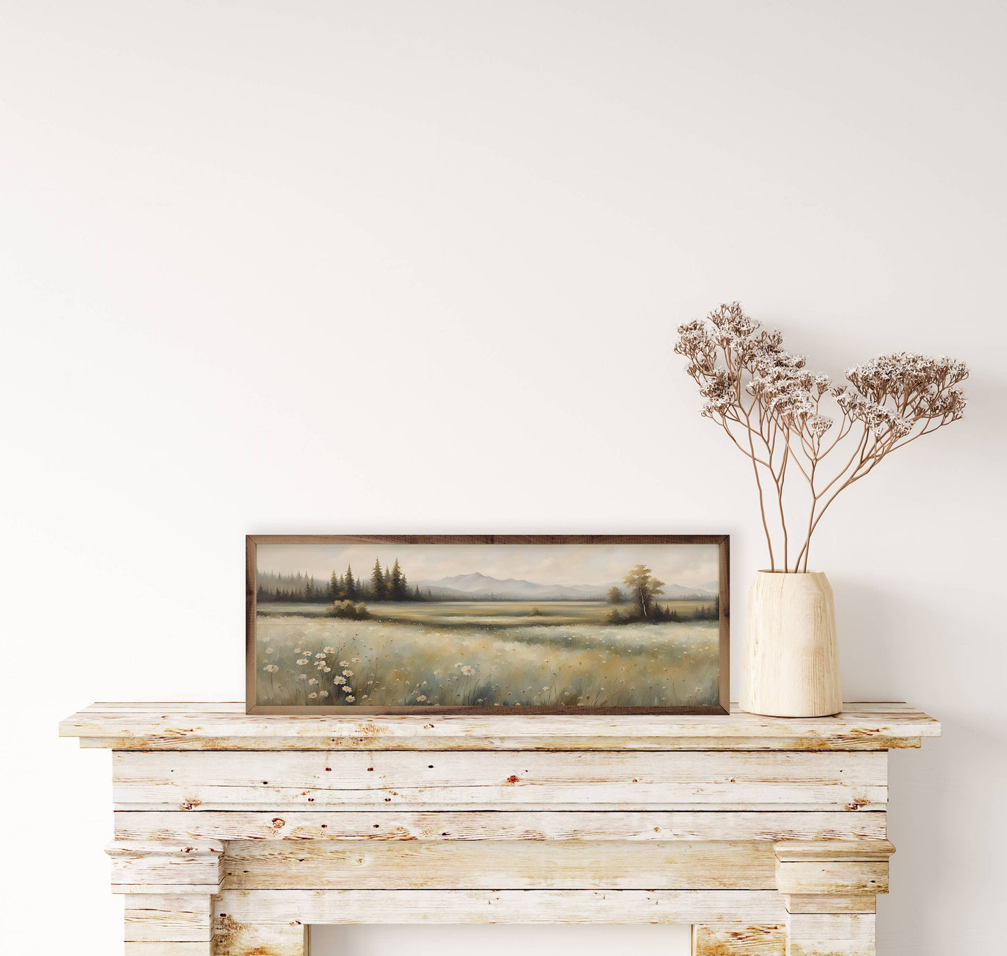 Kendrick Home - Valley With Flowers Left: 36x12