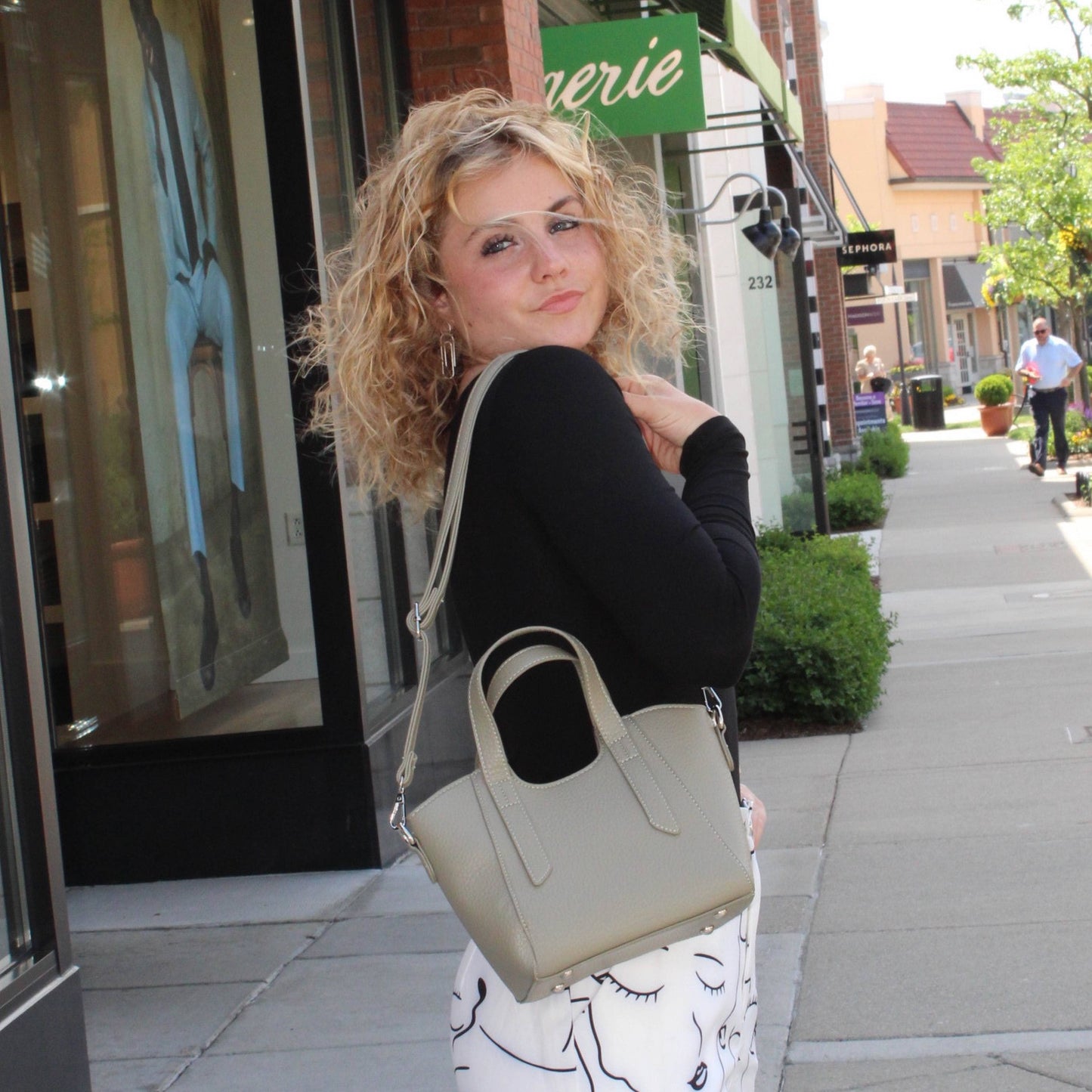 K. Carroll Accessories - Celine Stachel/Crossbody: Red