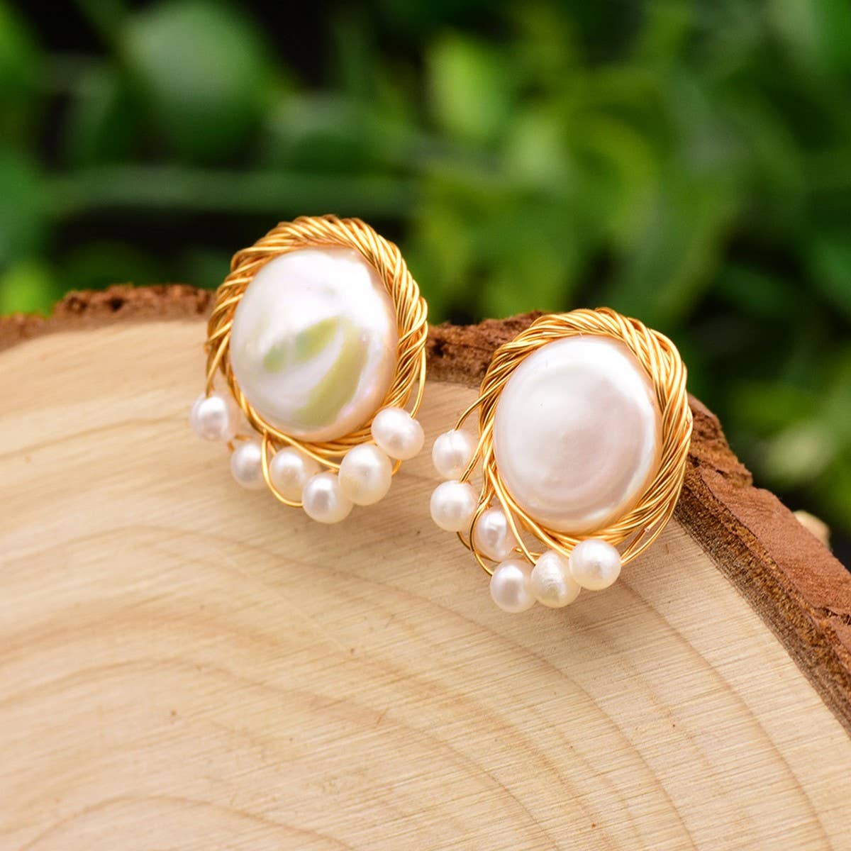 ACCITY - HIGH-END AND VERSATILE RETRO PEARL EARRINGS_CWAJE3776: TYPE1 / (OS) 1