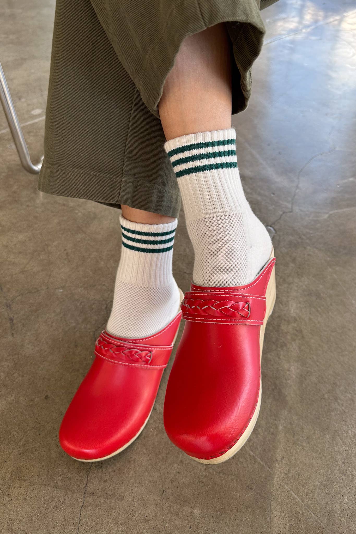 Le Bon Shoppe - Girlfriend Socks: Terracotta