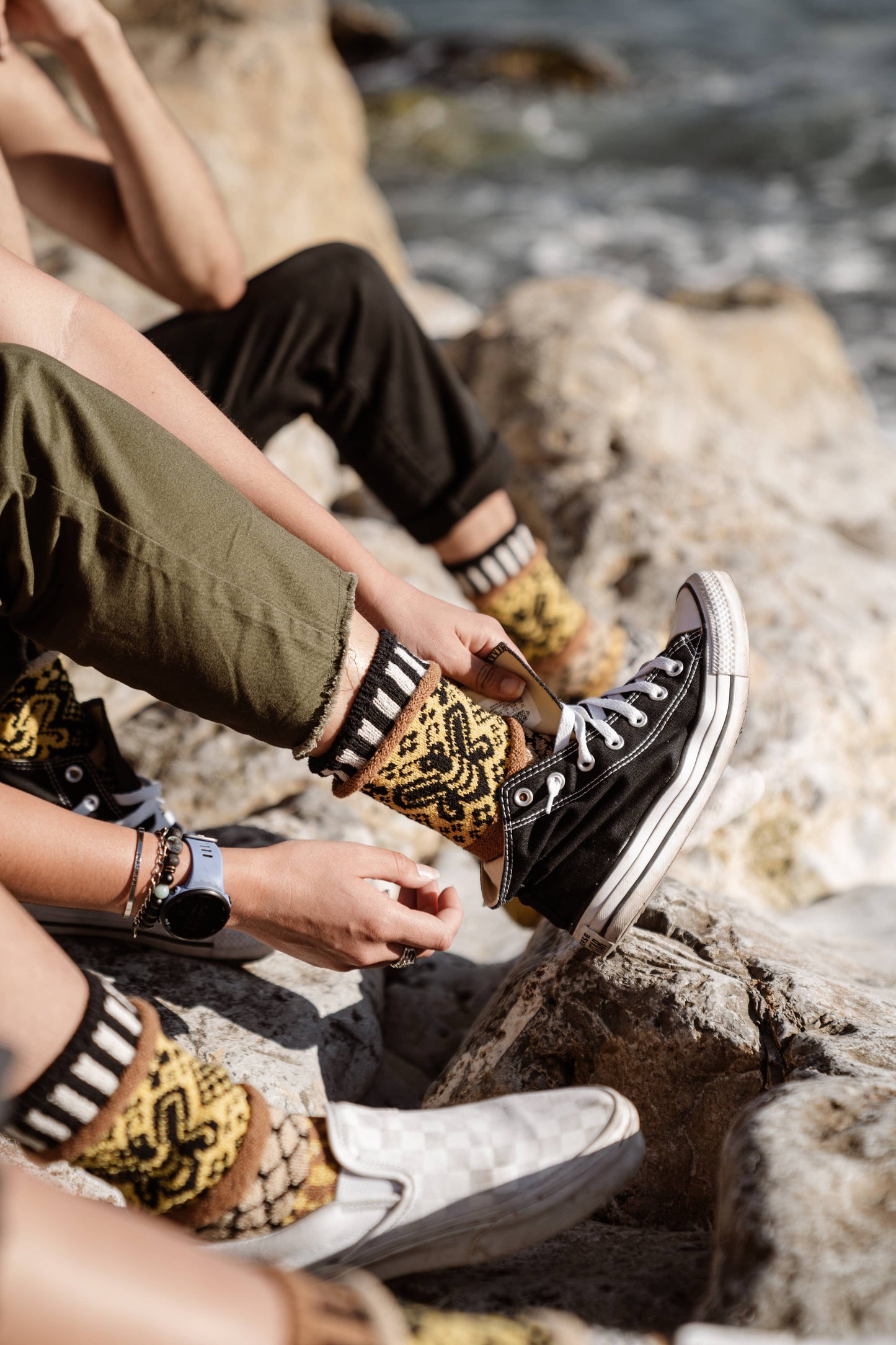 Solmate Socks - Honey Bee Crew Socks | Give Back to Help Save Pollinators: Large (Women 10 - 12 / Men 9 - 11)