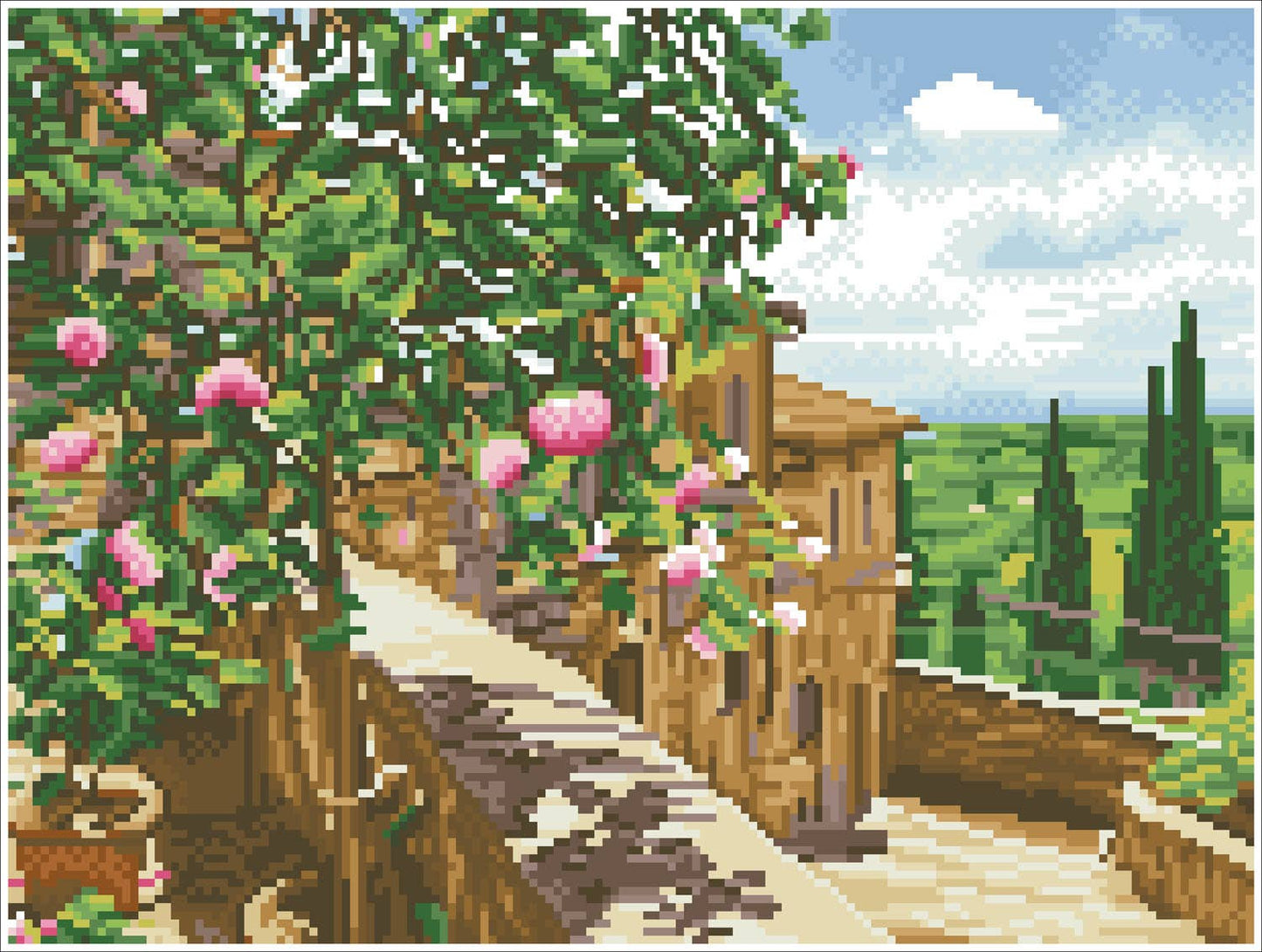 DIAMOND DOTZ® - Tuscan Vista (Square)