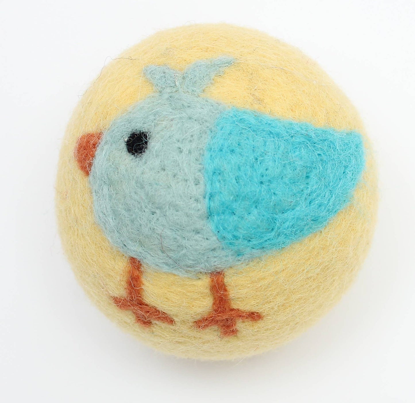 Ethical Global - Birds: Eco Wool Dryer Balls Fair Trade: Chick with Bow