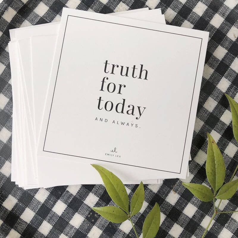 emily lex studio - Truth for today cards