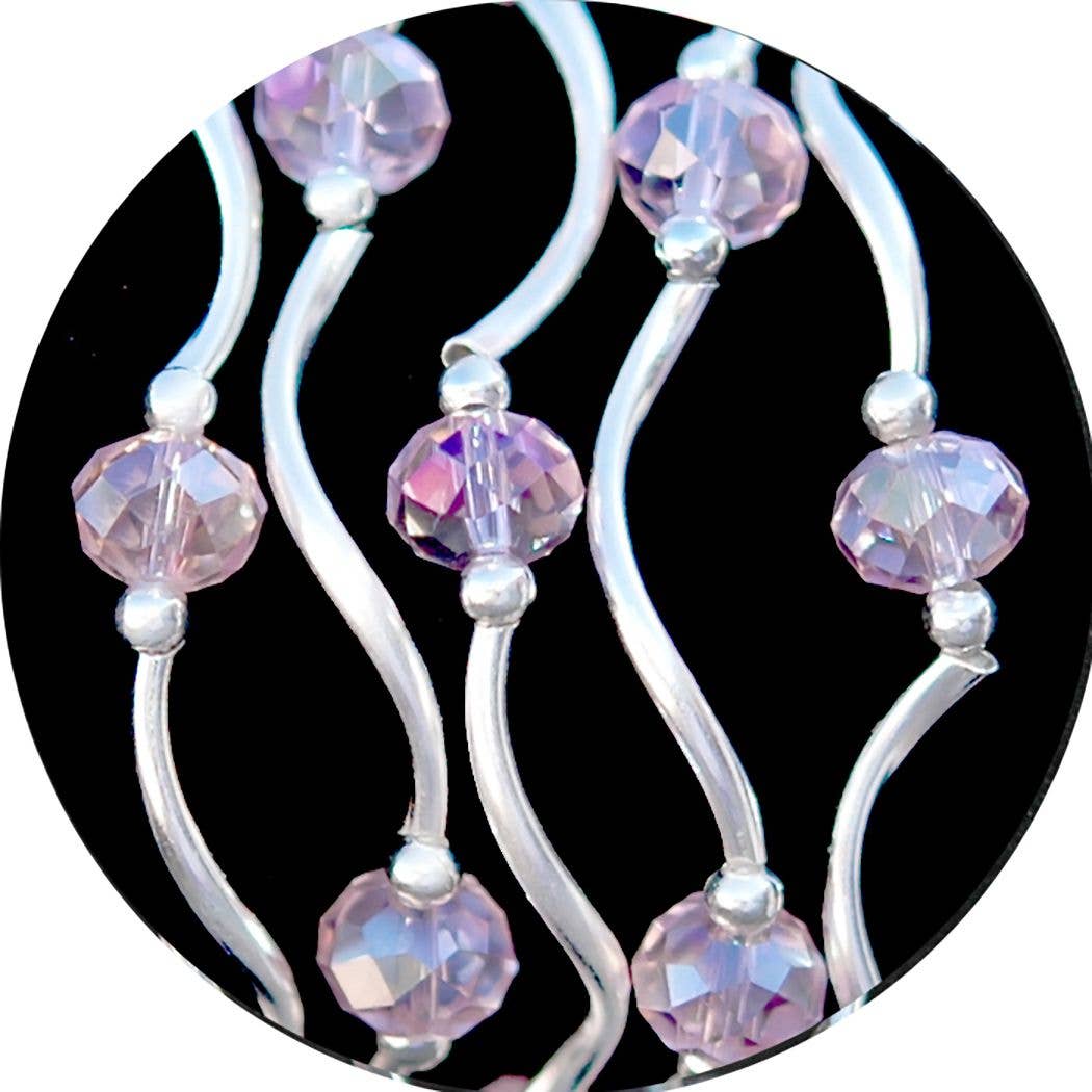 My Fun Colors - Fashion Stretch Bracelets Select from 91 Color Styles: Black Diamond