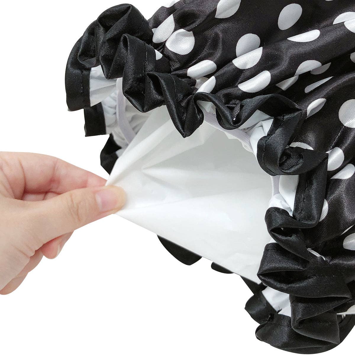 Wrapables.com - Wrapables  Double Layer Waterproof Shower Caps (Set of 4): Majestic Floral